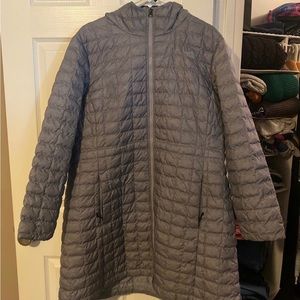 The North Face Gray Puffer Jacket